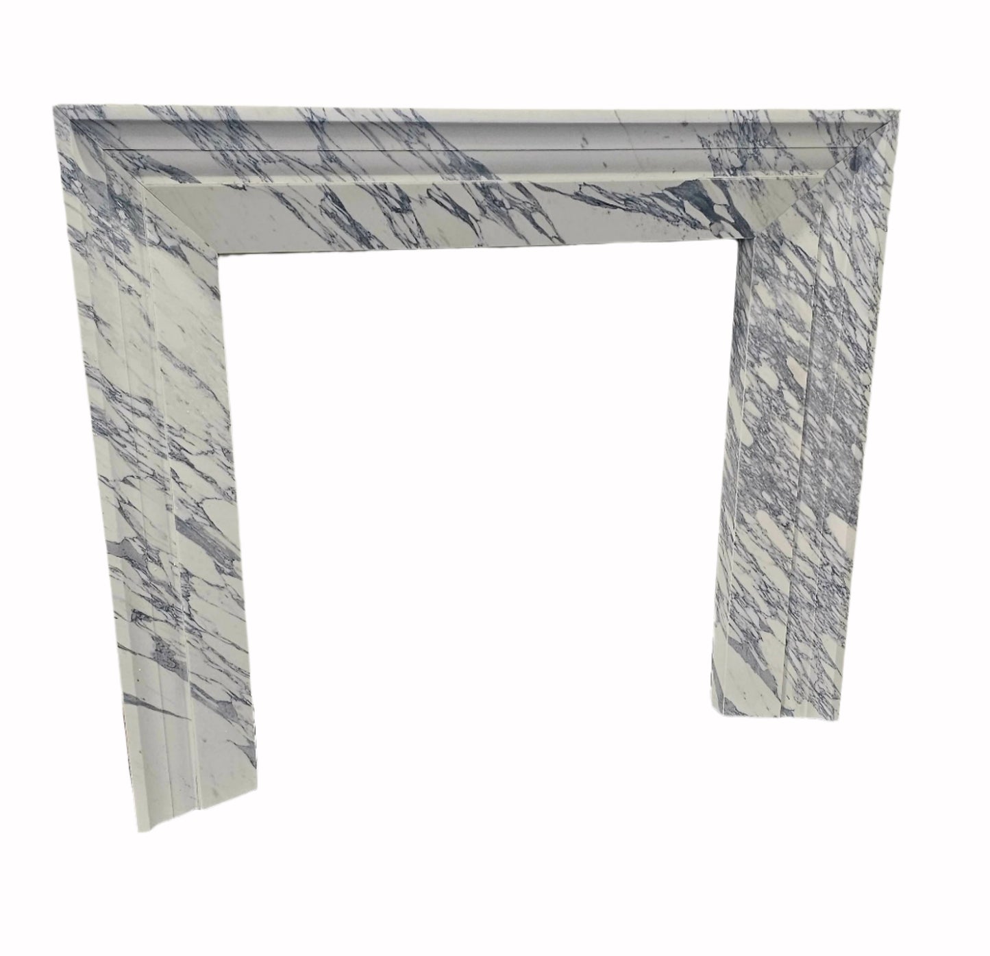 Modern Arabescato Corchia Fireplace